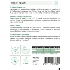 Horti Tops Moestuin>Gewone Tuinkers