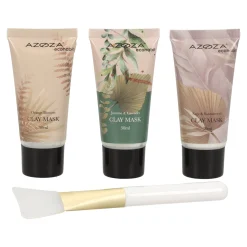 Azoza Badkameraccessoires>Gezichtmasker set 4 stuks Eco Habit