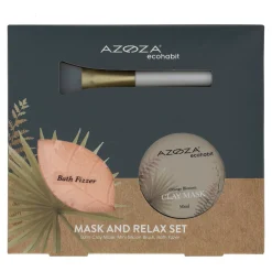 Azoza Badkameraccessoires>Gezichtsmasker en relax set 3 stuks Eco Habit