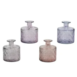 Decoris Vazen En Potten>Glazen vaas recycle 12 cm