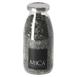 Mica Decorations Woondecoratie>Glimmer pebbles 3-4mm 250ml donkergrijs