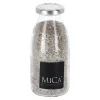 Mica Decorations Woondecoratie>Glimmersteentjes 3-4mm 250ml zilver