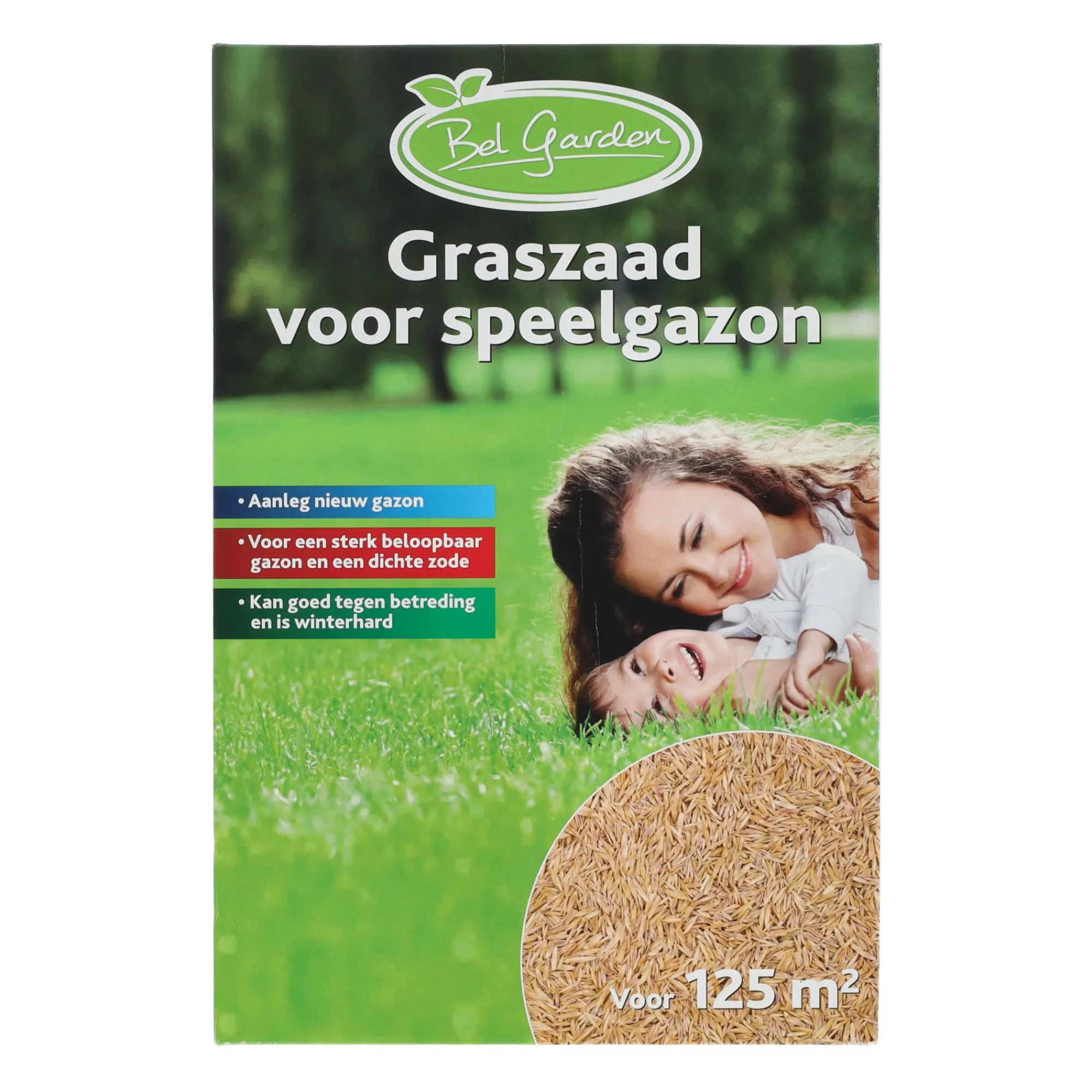 Bel Garden Grondbedekking>Graszaad speelgazon 2500gr
