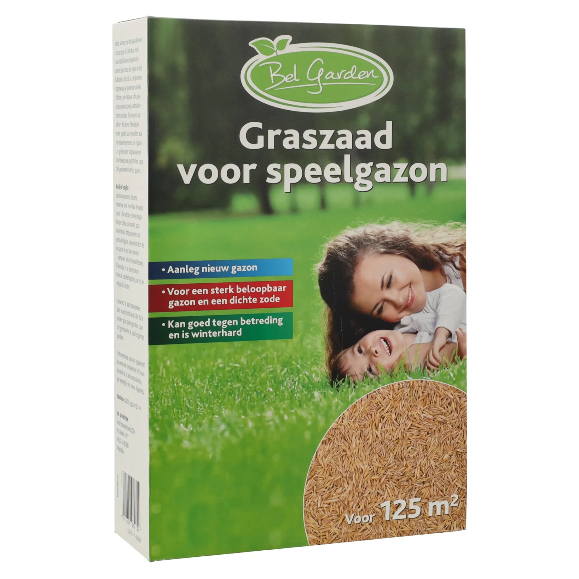Bel Garden Grondbedekking>Graszaad speelgazon 2500gr