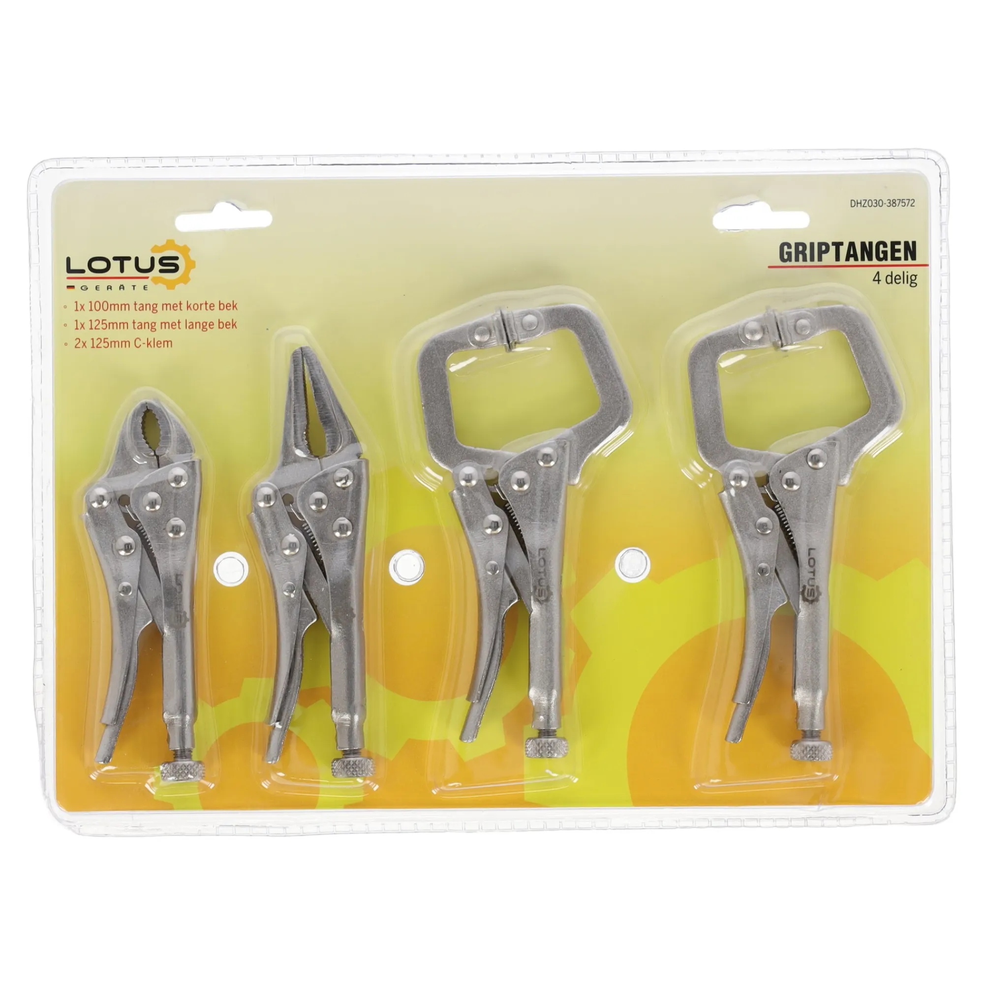 Lotus Handgereedschap>Griptangenset 4-delig