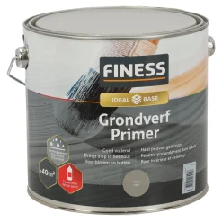 Finess Muurverf>Grondverf grijs 2.5L