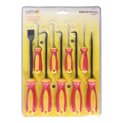 Lotus Handgereedschap>Haken en spatelset 9-delig