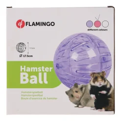 Flamingo Knaagdier Speelgoed>Hamsterspeelbal neon