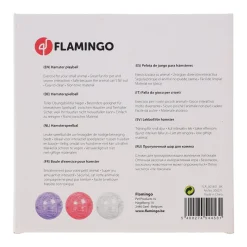 Flamingo Knaagdier Speelgoed>Hamsterspeelbal neon