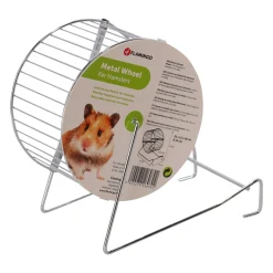Flamingo Knaagdier Speelgoed>Hamsterwiel Marsi chroom D15cm
