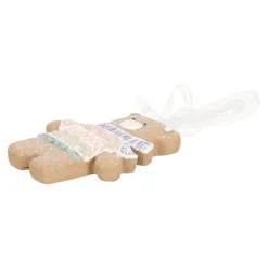 Kerstdecoratie|Kerstballen>Hanger beer gingerbread 9 cm