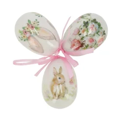 Pasen>Hanger ei konijn C 75mm 3st