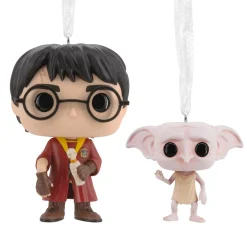 Hallmark Kerstdecoratie|Kerstballen>Hanger Funko Harry Potter en Dobby
