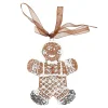 Kerstdecoratie|Kerstballen>Hanger gingerbread 9 cm