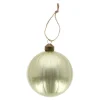 Kerstdecoratie|Kerstballen>Hanger glas bal 10 cm groen
