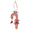 Kerstdecoratie|Kerstballen>Hanger snoepstok 6cm