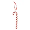 Kerstdecoratie|Kerstballen>Hanger snoepstok rood wit 4 x 15 cm