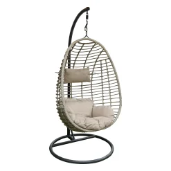 Bois le Duc Tuinstoelen>Hangstoel Bresa Taupe