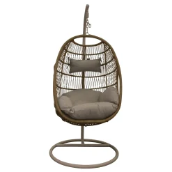 Bois le Duc Tuinstoelen>Hangstoel Jesolo crème met kussen