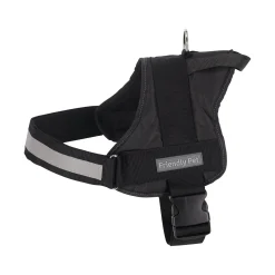 Friendly Pet Hondentuig>Harnas soft 33-45cm zwart FP