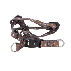 Flamingo Hondentuig>Harnas Step&Go Baka bruin 30-40cm