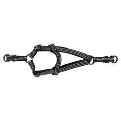 Flamingo Hondentuig>Harnas Step&go Jannu zwart S 25-45cm