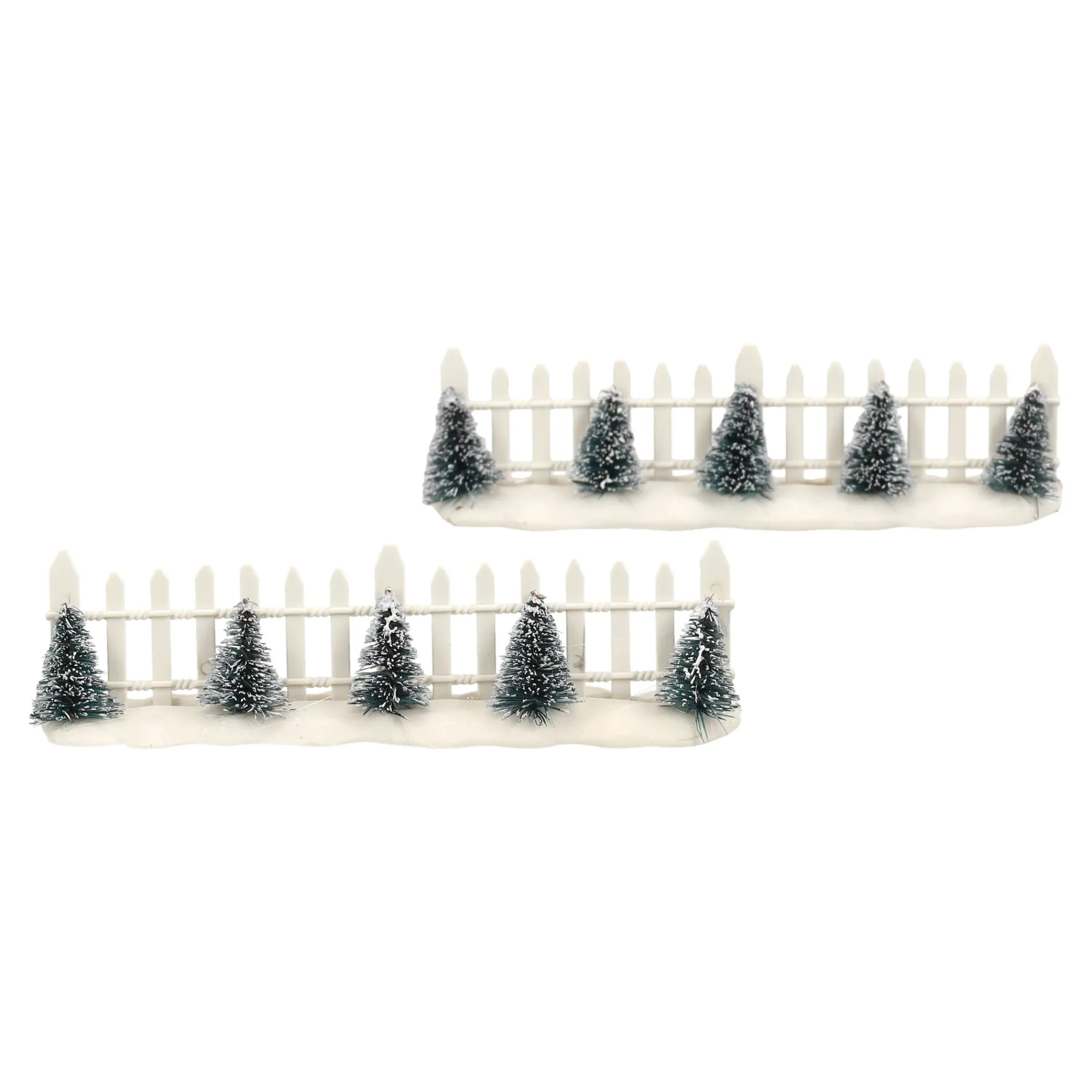 O'malley Kerstdorp>Hekwerk mini wit