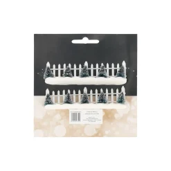 O'malley Kerstdorp>Hekwerk mini wit