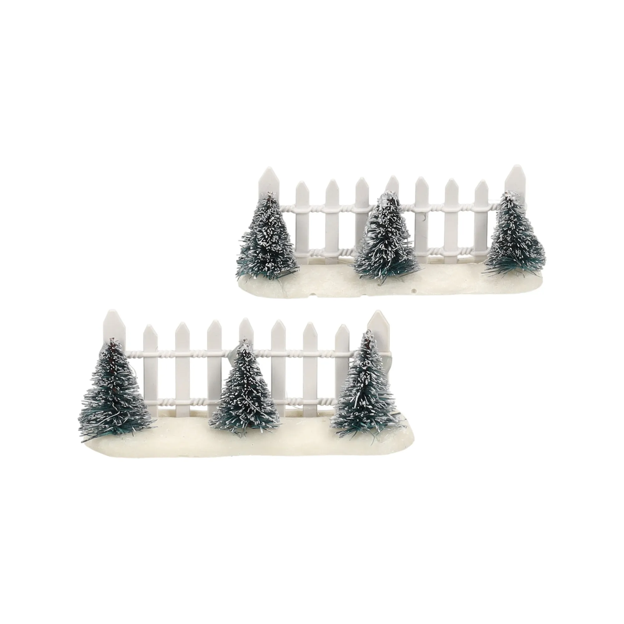 O'malley Kerstdorp>Hekwerk mini wit