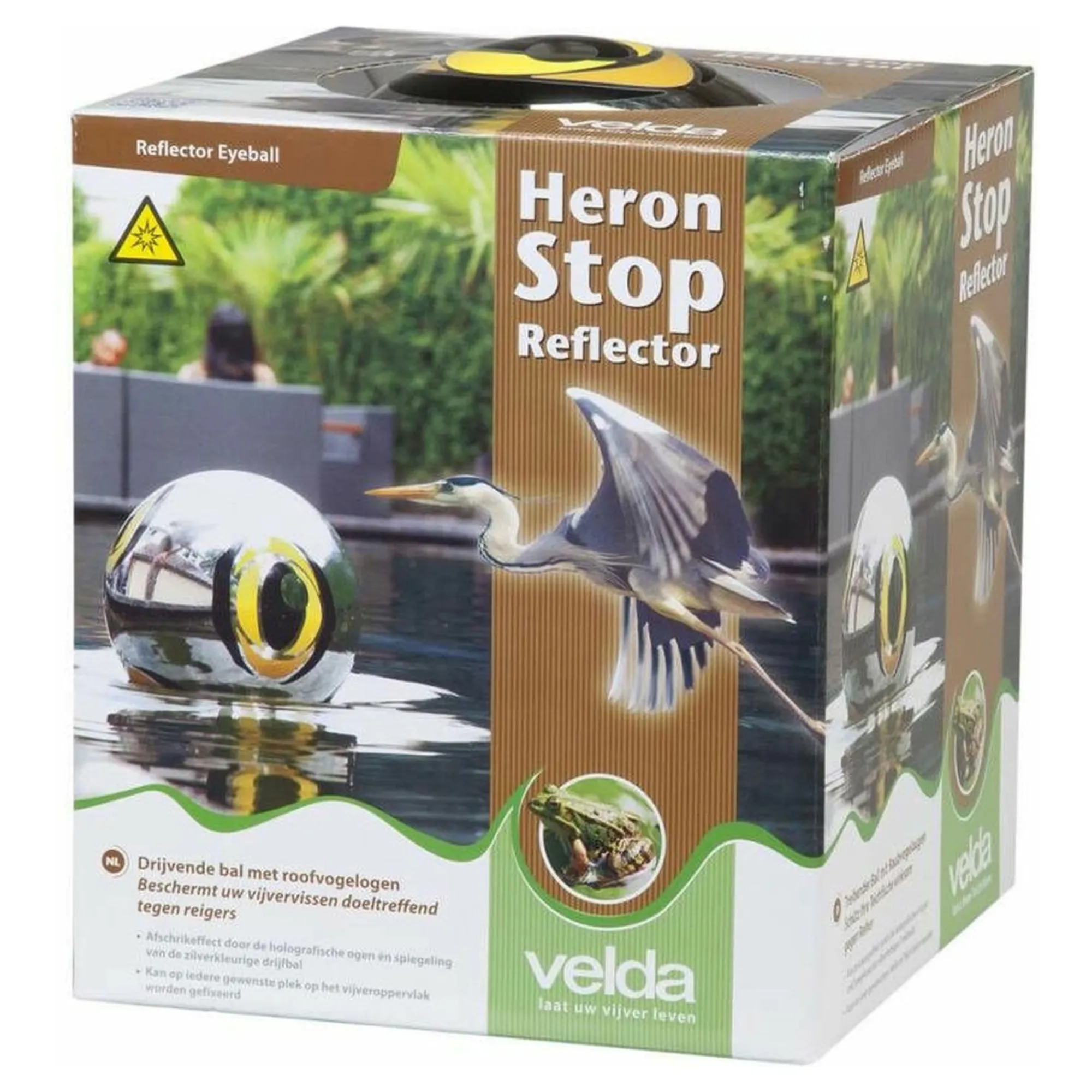 Velda Vijver>Heron stop reflector 15 cm