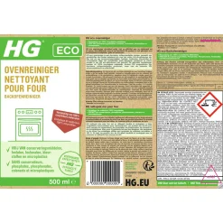 HG Schoonmaken>ECO ovenreiniger 0.5L NL/BE