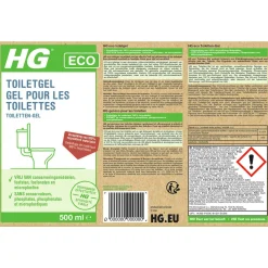 HG Schoonmaken>ECO toiletgel 0.5L NL