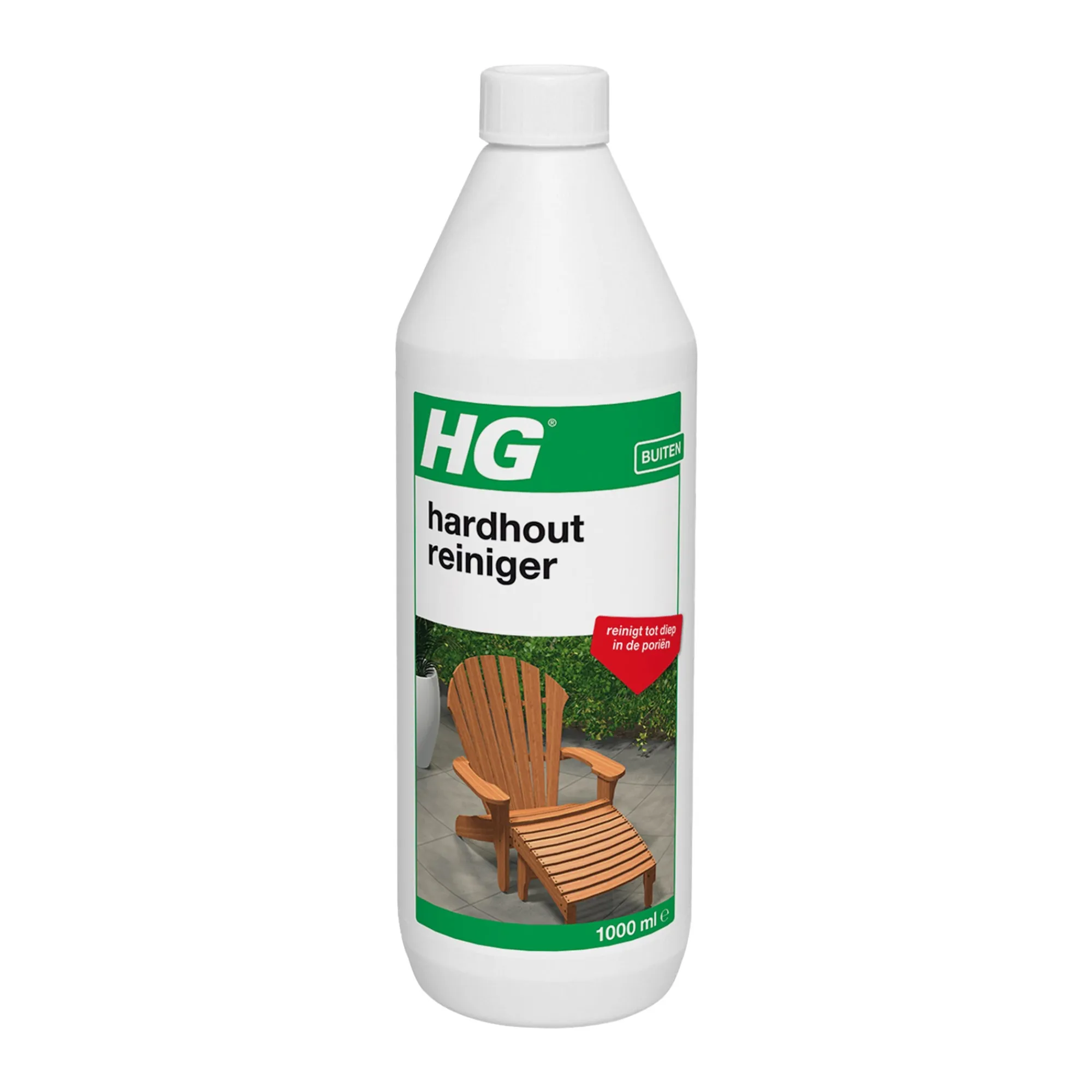 HG Tuinmeubelonderhoud|Schoonmaken>hardhout reiniger 1L