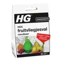 HG Schoonmaken>X fruitvliegjesval