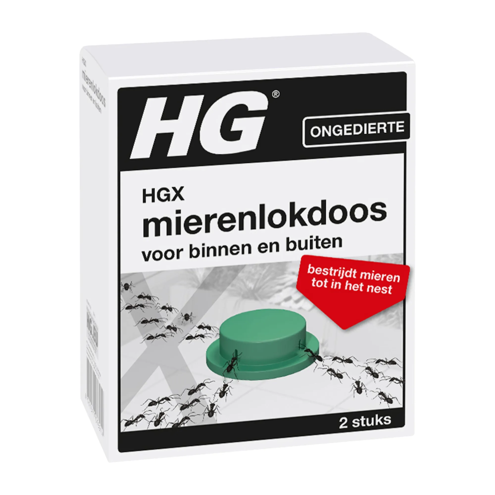 HG Schoonmaken>X mierenlokdoos