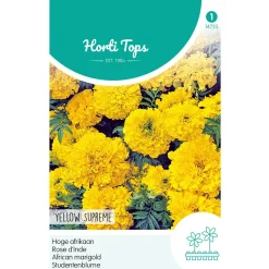 Horti Tops Moestuin>Hoge Afrikaan Yellow Supreme