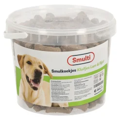 Smulti Hondensnacks>Hondenkoek kluif lamb & rice 1kg