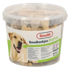 Smulti Hondensnacks>Hondenkoek kluif mix 1kg