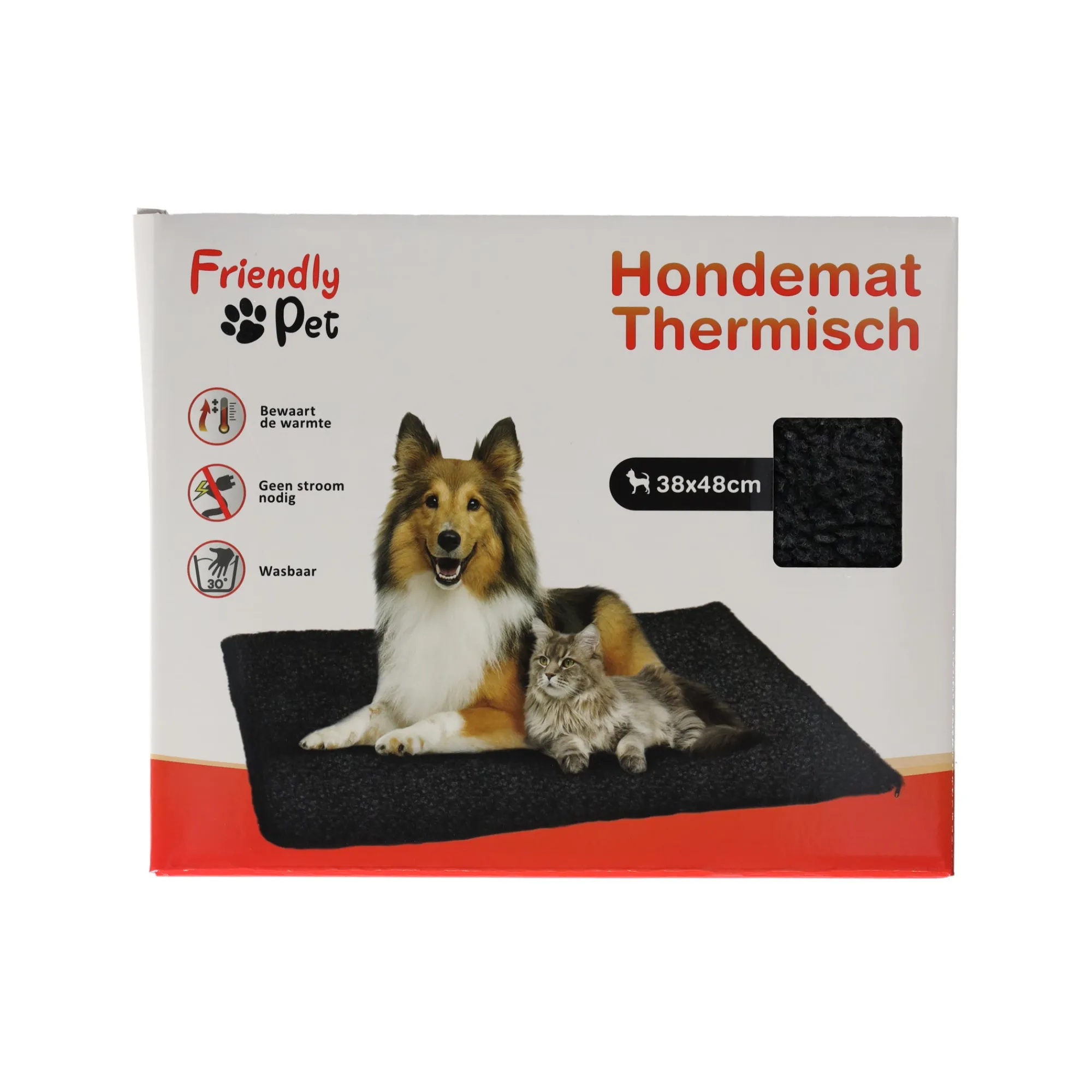 Friendly Pet Hondenkussen>Hondenmat thermisch 38x48cm