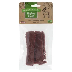 Smulti Hondensnacks>Hondensnack hert strips 85G