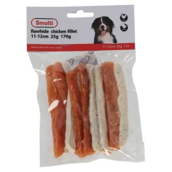 Smulti Hondensnacks>Hondensnack kip fillet 12cm 7st