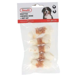 Smulti Hondensnacks>Hondensnack kip knoopbeen 5 cm 5st