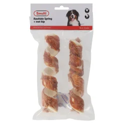 Smulti Hondensnacks>Hondensnack kip Spring 18cm 2st