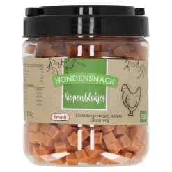 Smulti Hondensnacks>Hondensnack kippenblokjes 750g