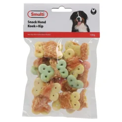 Smulti Hondensnacks>Hondensnack koek met kip 100 g