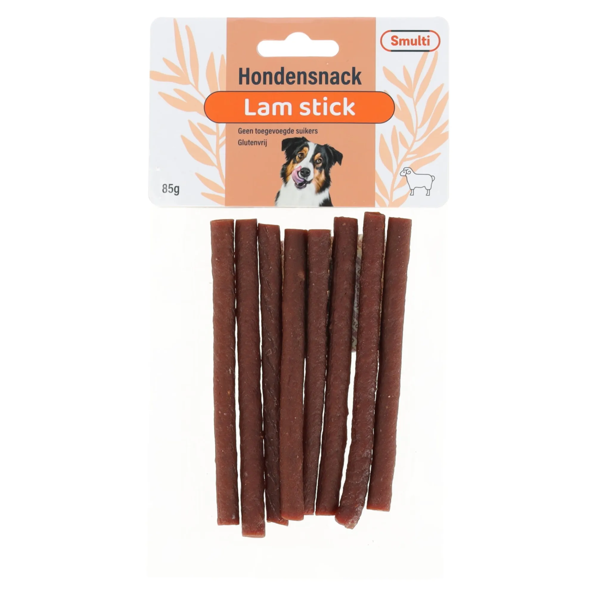 Smulti Hondensnacks>Hondensnack stick lam 85g