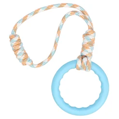 Friendly Pet Hondenspeelgoed>Hondenspeelgoed apporteerring+lus drijf 55cm Friendl...