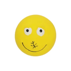 Friendly Pet Hondenspeelgoed>Hondenspeelgoed bal 6 cm smiley latex