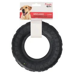 Friendly Pet Hondenspeelgoed>Hondenspeelgoed band rubber 19cm