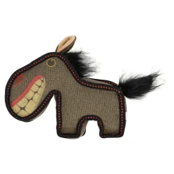 Flamingo Hondenspeelgoed>Hondenspeelgoed Dunko ezel bruin 8x27x20cm